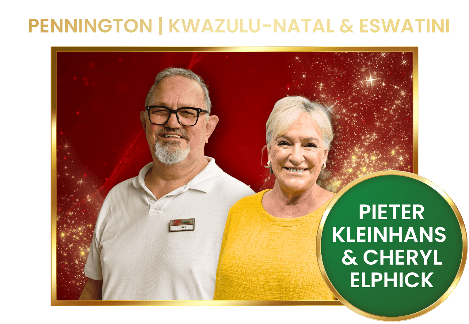 Pieter Kleinhans & Cheryl Elphick